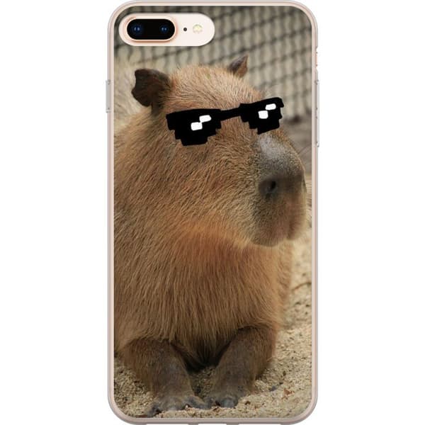 Kompatibelt Mobildeksel til Apple iPhone 8 Plus Capybara