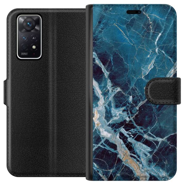 Kompatibelt Plånboksfodral till Xiaomi Redmi Note 11 Pro 5G Marmor