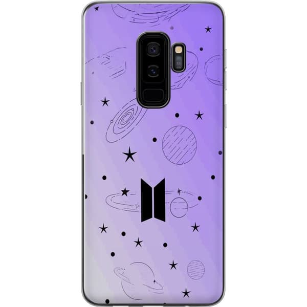 Kompatibelt Mobildeksel til Samsung Galaxy S9+ Minimalistisk K-pop og verdensromstema