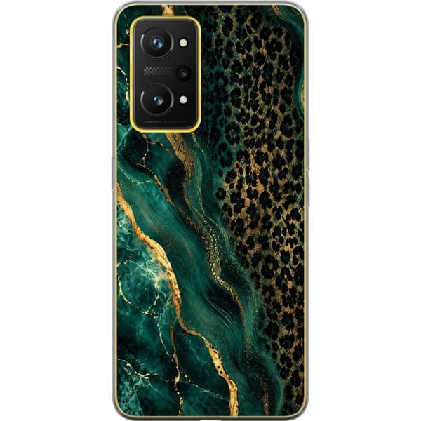 Kompatibelt Mobilskal till Realme GT Neo 3T Emerald Leopard
