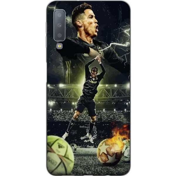 Kompatibelt Mobildeksel til Samsung Galaxy A7 (2018) Ronaldo
