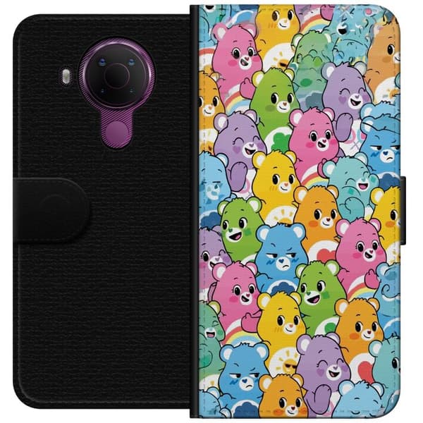 Kompatibelt Lommeboketui til Nokia 5.4 Care Bears