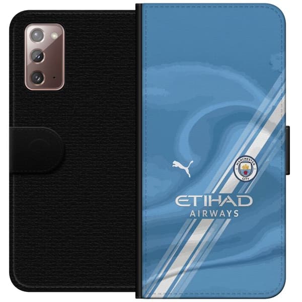 Kompatibelt Plånboksfodral till Samsung Galaxy Note20 logotyp