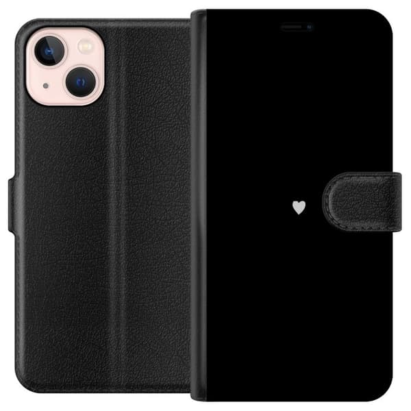 Kompatibelt Plånboksfodral till Apple iPhone 13 mini Hjärta