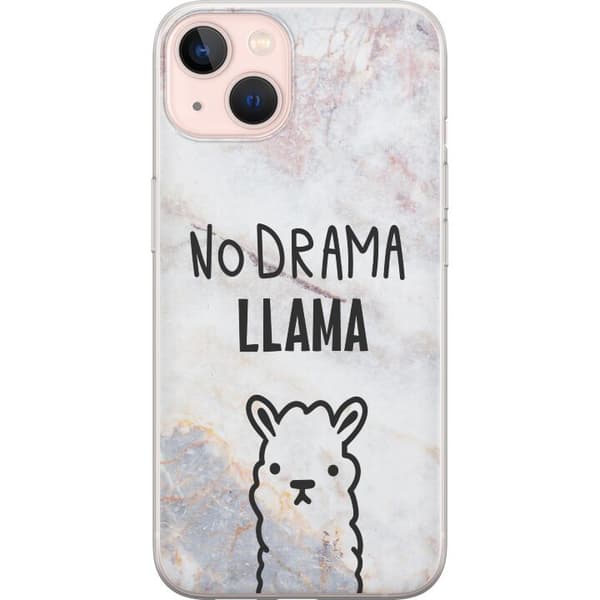 Kompatibel Mobilcover til Apple iPhone 13 Llama Marmor