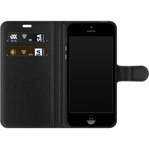 Kompatibel Tegnebogsetui til Apple iPhone SE (2016) Bluey