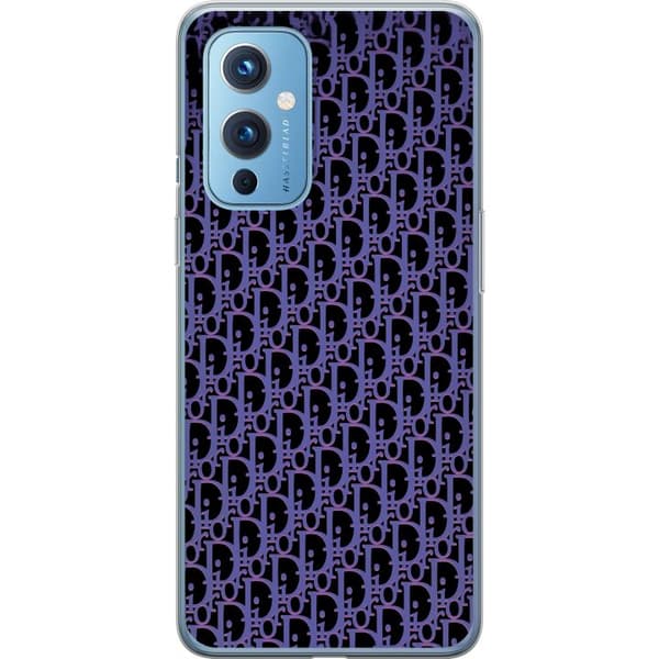 Kompatibelt Mobildeksel til OnePlus 9 Moderneluksuriøst monogram i stilrent design
