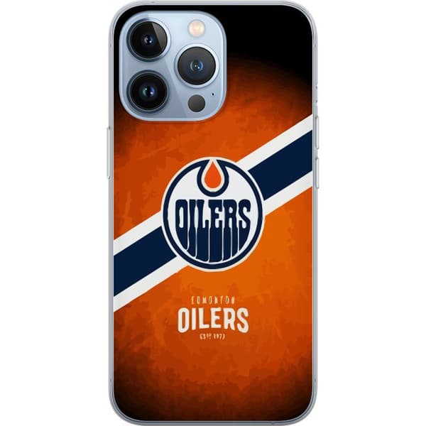 Kompatibelt Mobildeksel til Apple iPhone 13 Pro Edmonton Oilers (NHL)
