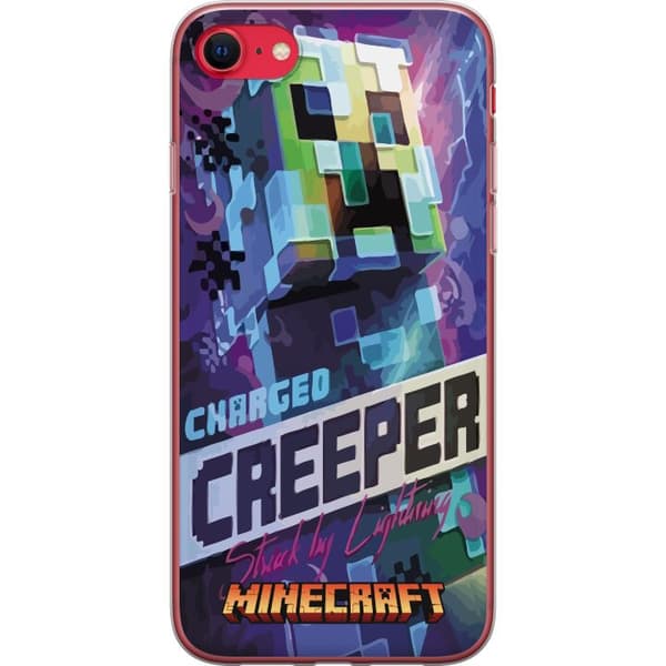 Kompatibelt Mobildeksel til Apple iPhone SE (2022) Minecraft