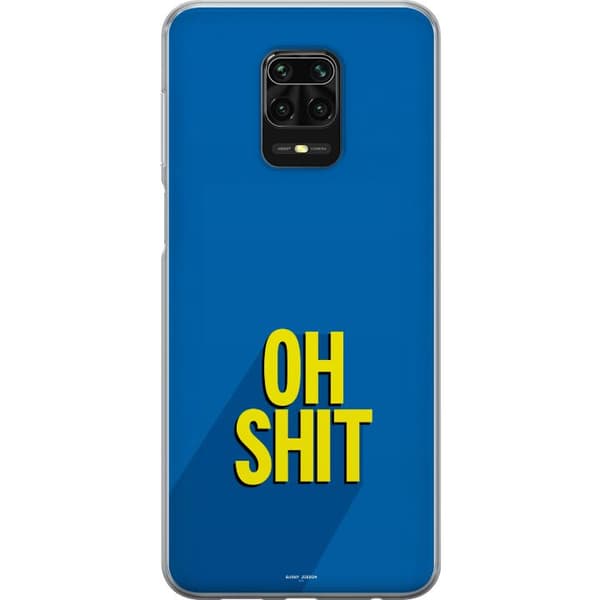Yhteensopiva Puhelinkuori Xiaomi Redmi Note 9S Oh Shit text