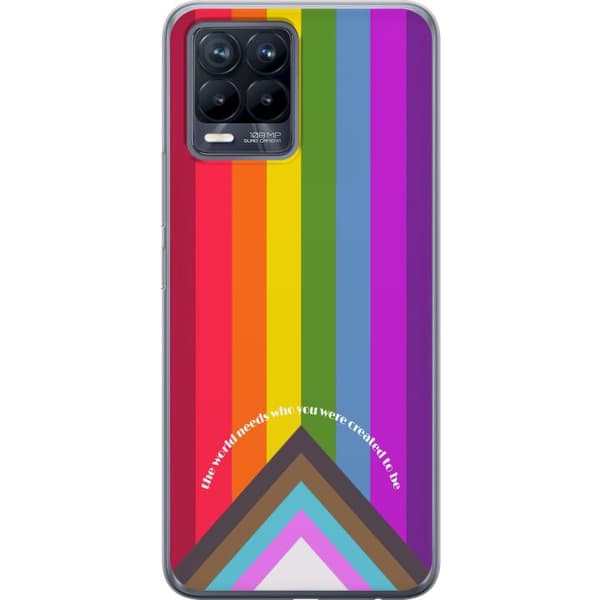Kompatibelt Mobildeksel til Realme 8 Hei verden!