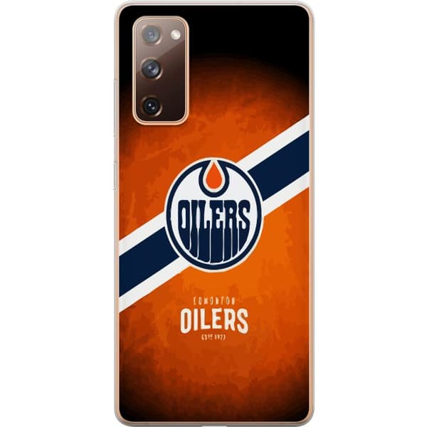 Kompatibelt Mobildeksel til Samsung Galaxy S20 FE Edmonton Oilers (NHL)