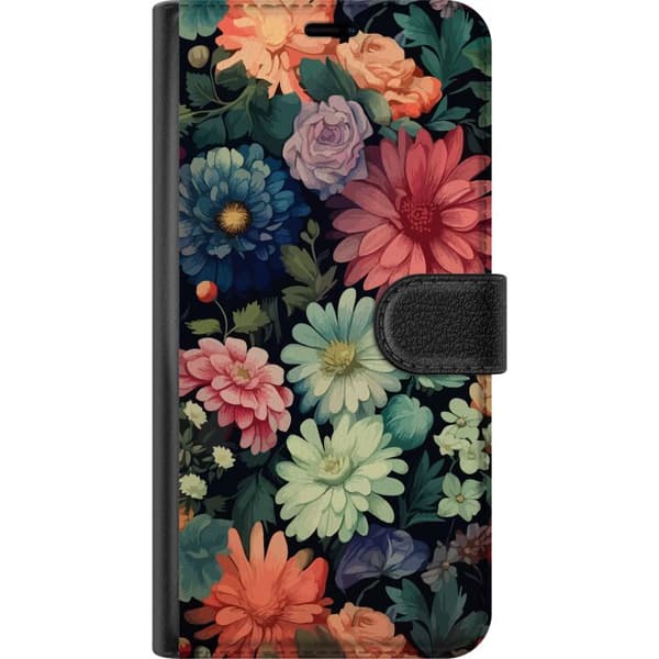 Kompatibelt Plånboksfodral till Samsung Galaxy S9+ Blommor