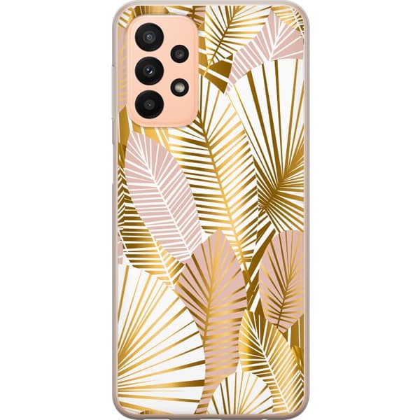 Kompatibelt Mobilskal till Samsung Galaxy A23 Guld