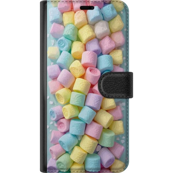 Kompatibelt Plånboksfodral till Apple iPhone 7 Söt godisdesign med marshmallows