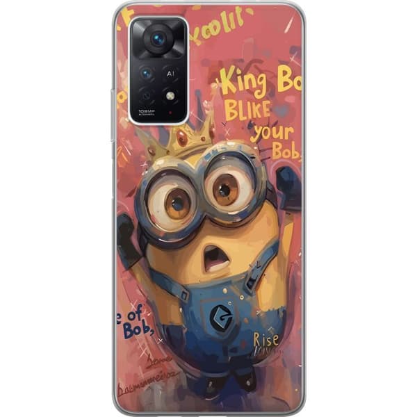 Kompatibelt Mobildeksel til Xiaomi Redmi Note 11 Pro 5G Minion Med Krona