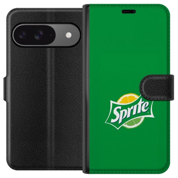 Kompatibel Tegnebogsetui til Google Pixel 9 Pro Grøn drik-inspireret citrondesign
