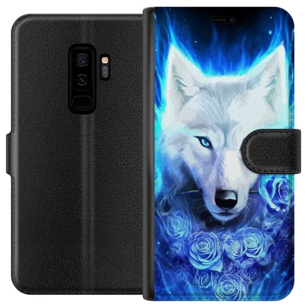 Kompatibelt Plånboksfodral till Samsung Galaxy S9+ Varg