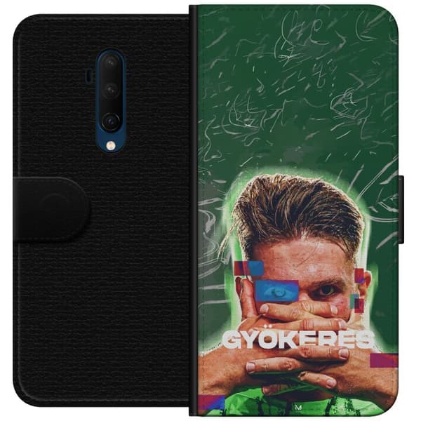 Kompatibel Tegnebogsetui til OnePlus 7T Pro Viktor Gyökeres grön energi