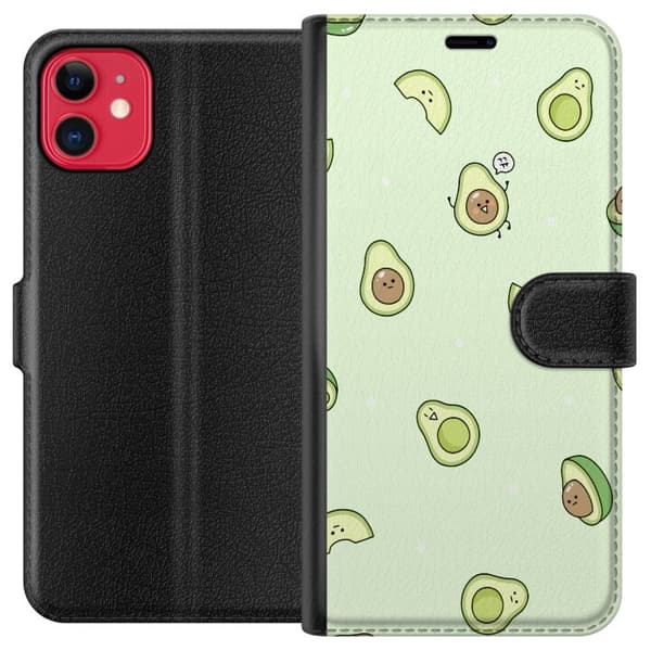 Kompatibel Tegnebogsetui til Apple iPhone 11 Avocado