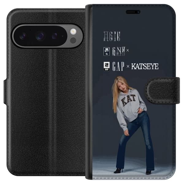 Kompatibelt Lommeboketui til Google Pixel 9 Pro XL KATSEYE blond modebild