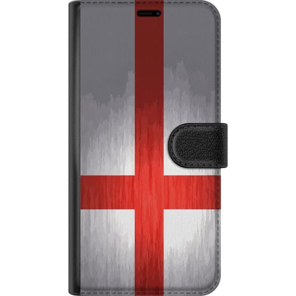 Kompatibelt Plånboksfodral till Apple iPhone 8 Plus Englands flagga