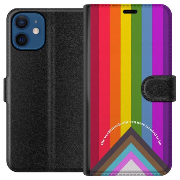 Kompatibelt Lommeboketui til Apple iPhone 12 Hei verden!