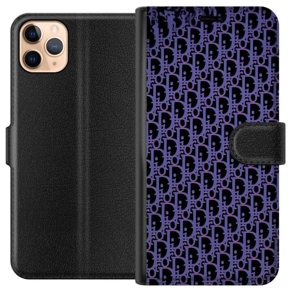 Kompatibelt Lommeboketui til Apple iPhone 11 Pro Max Moderneluksuriøst monogram i stilrent design