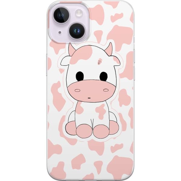 Yhteensopiva Puhelinkuori Apple iPhone 14 Plus Lehmä