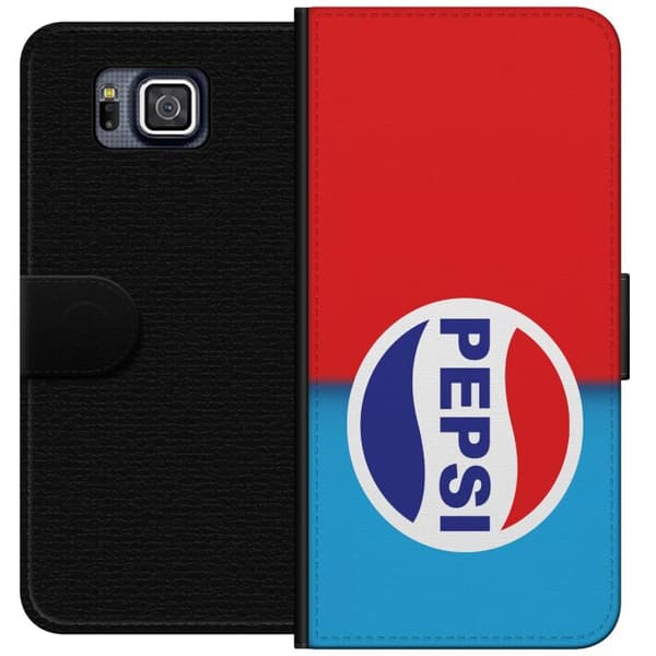 Kompatibel Tegnebogsetui til Samsung Galaxy Alpha Ikonisk Pepsi-design
