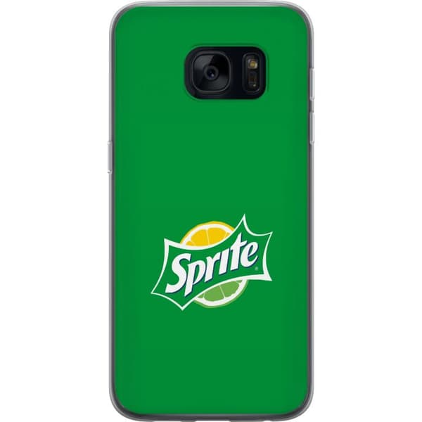 Kompatibelt Mobildeksel til Samsung Galaxy S7 Grønn drikke-inspirert sitrusdesign