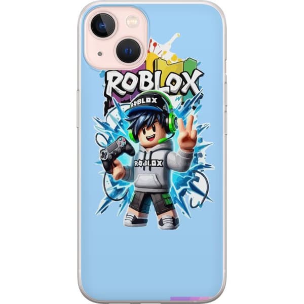 Kompatibel Mobilcover til Apple iPhone 13 Roblox-gamerfigur med headset og controller