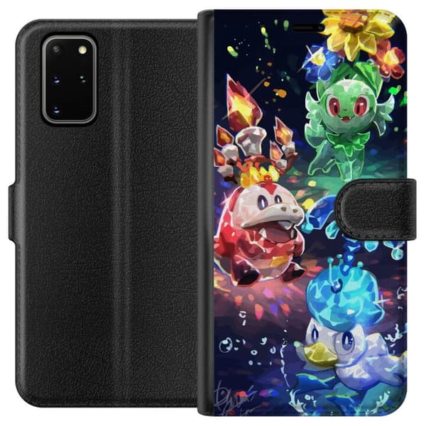 Kompatibelt Plånboksfodral till Samsung Galaxy S20+ Pokémon