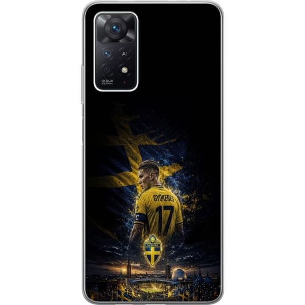 Kompatibelt Mobildeksel til Xiaomi Redmi Note 11 Pro 5G Viktor Gyökeres Sverige