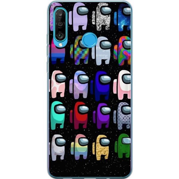 Kompatibelt Mobilskal till Huawei P30 lite Among Us 2021