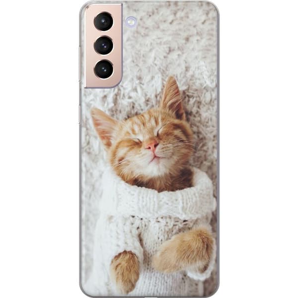Kompatibelt Mobildeksel til Samsung Galaxy S21 Katt
