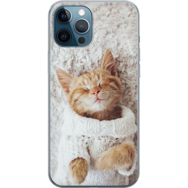 Kompatibelt Mobilskal till Apple iPhone 12 Pro Kitty Sweater