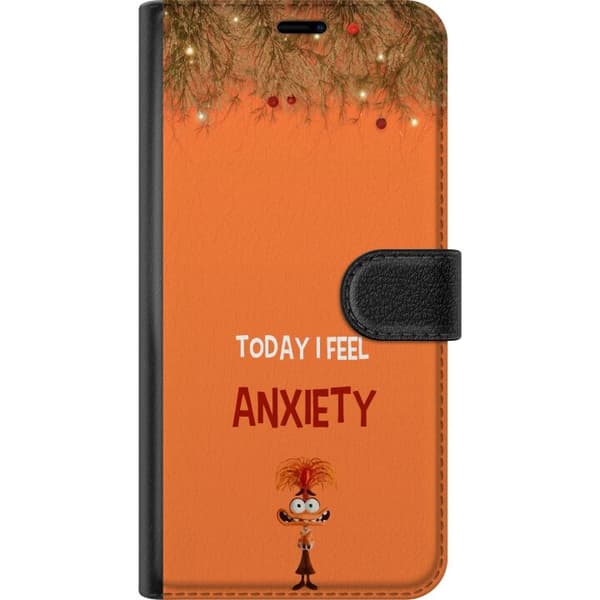Kompatibelt Lommeboketui til Apple iPhone 17 Today I Feel Anxiety