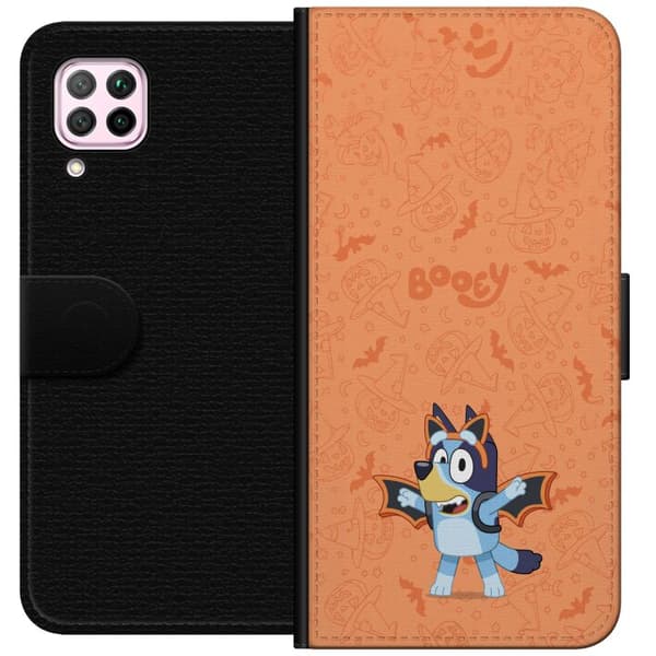 Kompatibel Tegnebogsetui til Huawei P40 lite Søde tegnede Halloweenmotiver for børn