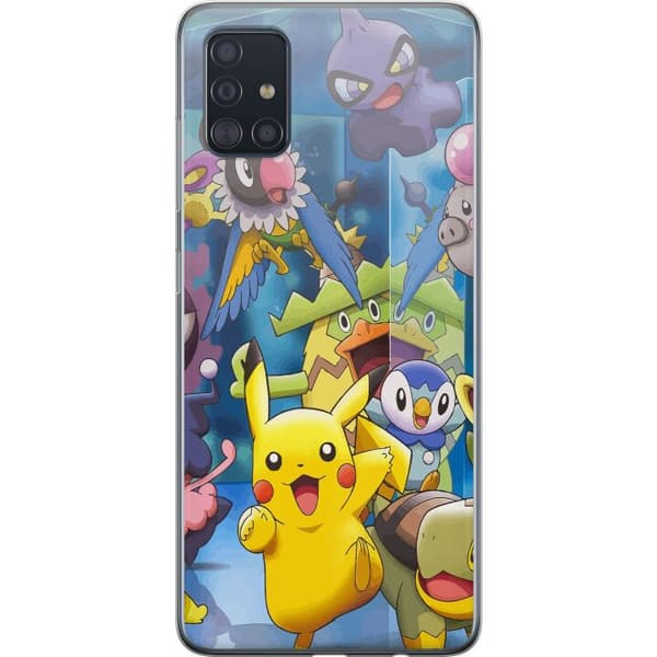 Kompatibelt Mobildeksel til Samsung Galaxy A51 Pokemon