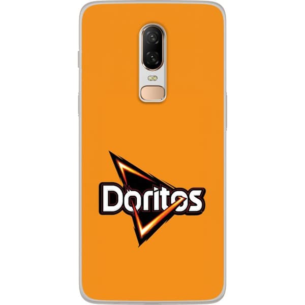 Kompatibelt Mobildeksel til OnePlus 6 Sleek Doritos design med ikonisk logo