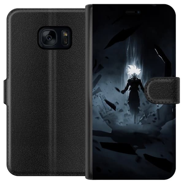 Kompatibelt Plånboksfodral till Samsung Galaxy S7 Dark Ascension