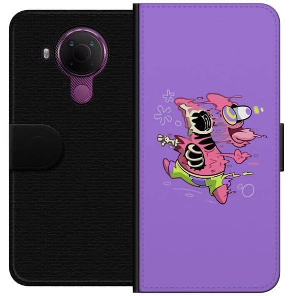 Kompatibel Tegnebogsetui til Nokia 5.4 Smält Patrick