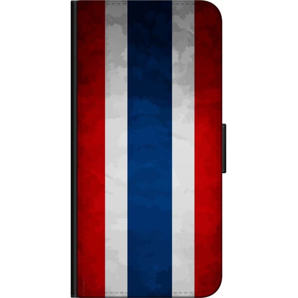 Kompatibel Tegnebogsetui til Xiaomi Redmi Note 9 Pro Thai flag i stilfuldt retrodesign