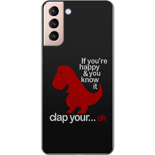 Kompatibel Mobilcover til Samsung Galaxy S21 Dinosaur