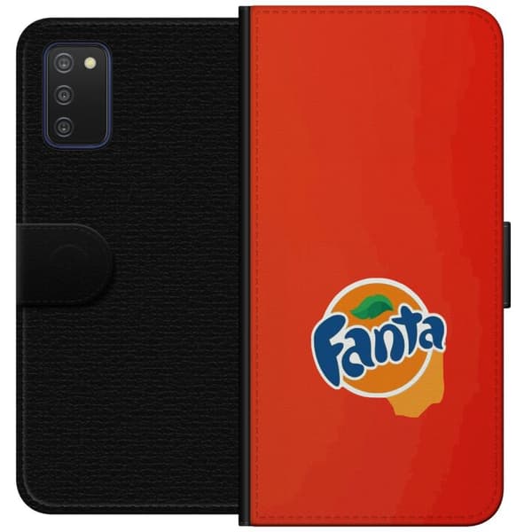 Kompatibel Tegnebogsetui til Samsung Galaxy A03s Elegant appelsinformation design