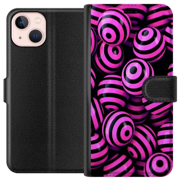 Kompatibelt Plånboksfodral till Apple iPhone 13 mini Möster