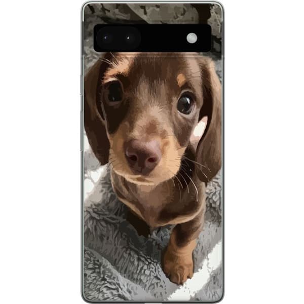Yhteensopiva Puhelinkuori Google Pixel 6a Söt Koira
