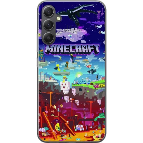 Kompatibelt Mobilskal till Samsung Galaxy A05s Minecraft
