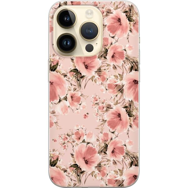 Kompatibelt Mobilskal till Apple iPhone 14 Pro Blommor